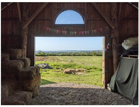 Three Hares farm barn